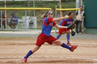 Salvadoreñas cayeron ante dominicanas en Sóftbol Femenino