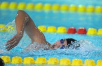 Con récord Nacional inició campeonato de natación en China