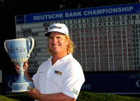 El estadounidense Hoffman se llevó el Deutsche Bank Championship de Golf