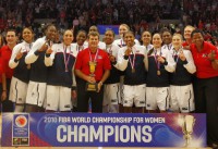 Estados Unidos es campeón Mundial de Baloncesto Femenino