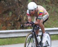 Iván Mauricio Casas, primer líder de la Vuelta a Chiapas